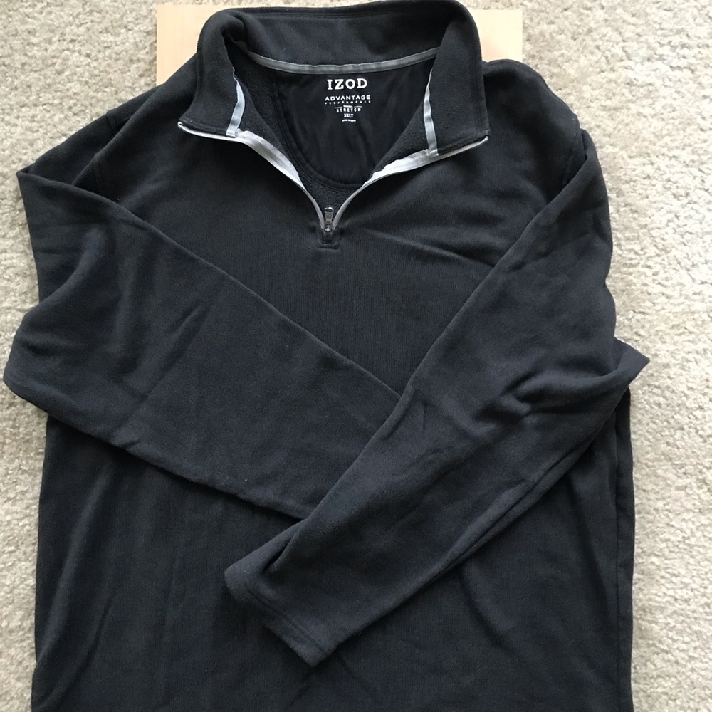 IZOD semi zip pullover sweatshirt